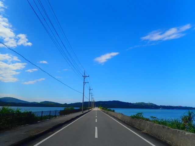 西表島　海中道路　写真