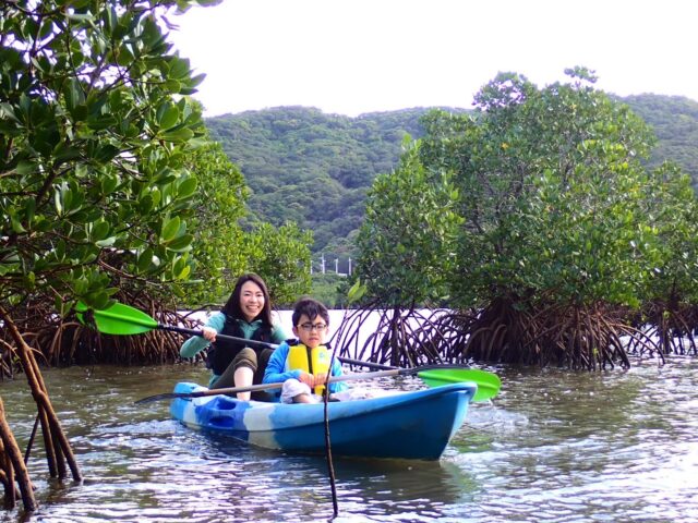 カヌー　浦内川