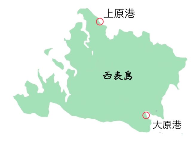 西表島　地図