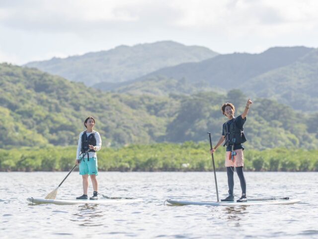 浦内川　SUP