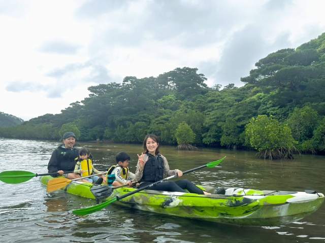 浦内川 マングローブカヌー