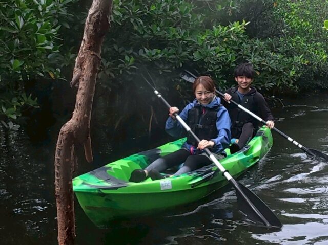 浦内川　カヌー