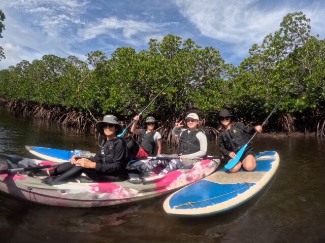 浦内川　SUP　カヌー